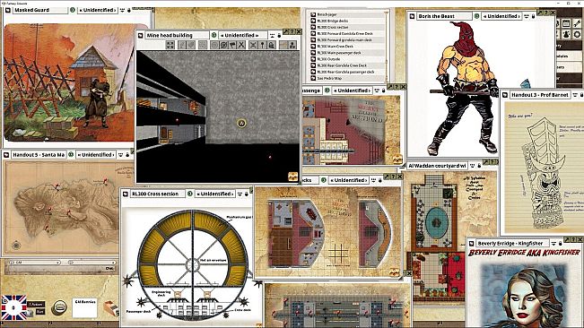 Fantasy Grounds - The Secret Files of Section D