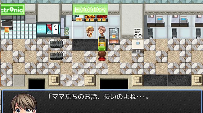 RPG Maker MZ - Shopping Mall Tileset