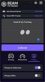 Beam Eye Tracker