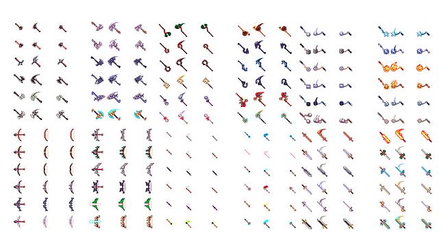 RPG Maker MZ - Medieval Fantasy Weapons Pack