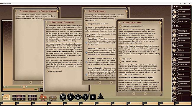 Fantasy Grounds - Dune: Desertfall Adventure