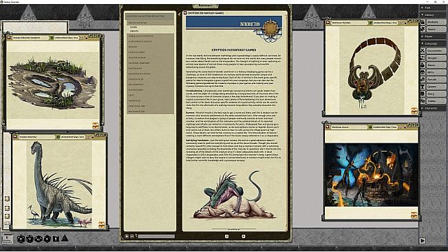 Fantasy Grounds - Pathfinder RPG - Campaign Setting: Mystery Monsters Revisited
