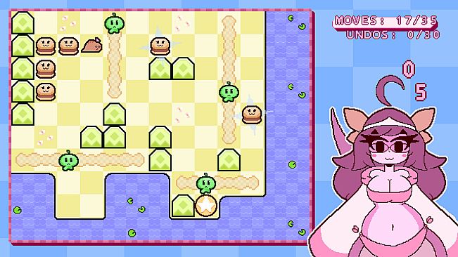 Giant Snake Girl wants The Burger!