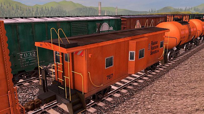 Trainz Plus DLC - RVSX Vegetation Control Train