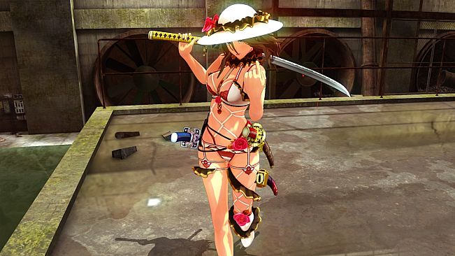 OneeChanbara ORIGIN - Exclusive Aya Costume: Aya's Bondage Bikini Chic White