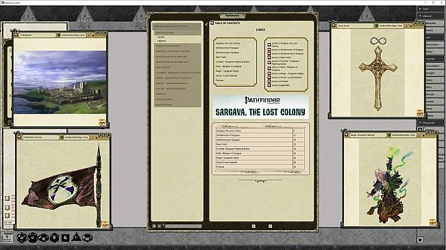 Fantasy Grounds - Pathfinder RPG - Pathfinder Companion: Sargava the Lost Colony