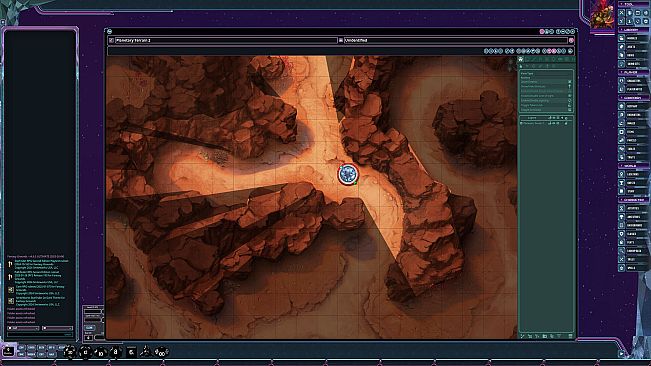 Fantasy Grounds - Starfinder 2 RPG - Flip-Mat: Planetary Terrain Multi-Pack