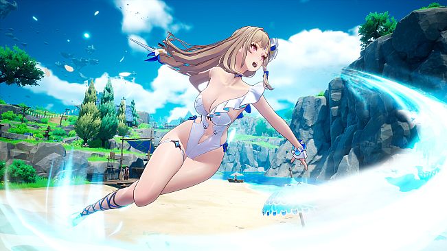 DragonSword : Awakening - Costume : White Flower of the Blue Waves