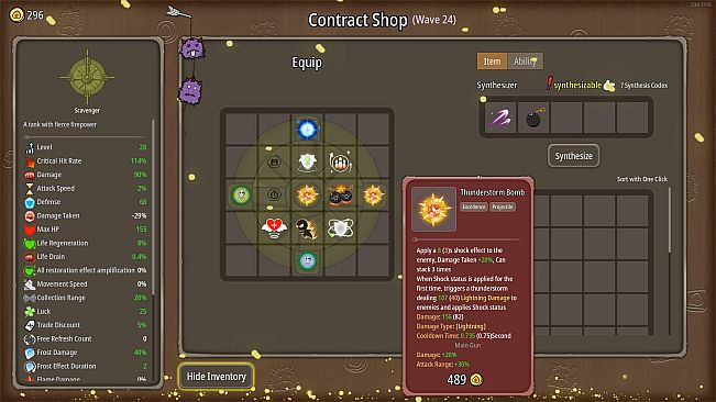 Contract of Swarm Hunter