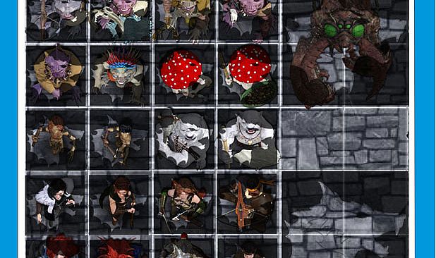 Fantasy Grounds - Top-Down Tokens - Darkwoulfe's Token Pack Vol 8