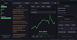 Neo Capitalist - Stock Market Survival Simulator