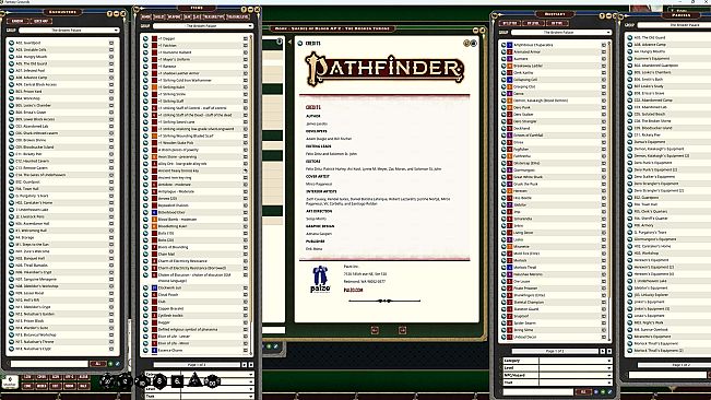 Fantasy Grounds - Pathfinder 2 RPG - Shades of Blood Adventure Path: The Broken Palace (2 of 3)