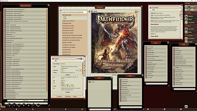 Fantasy Grounds - Pathfinder RPG - Pathfinder Companion: Elemental Master's Handbook