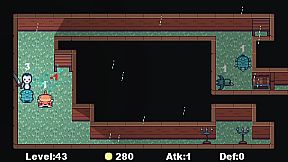 Strategy game but with a penguin who has a sword