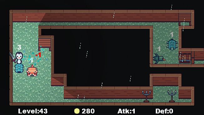 Strategy game but with a penguin who has a sword