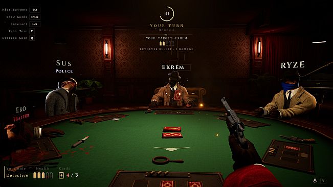 Table of Suspects