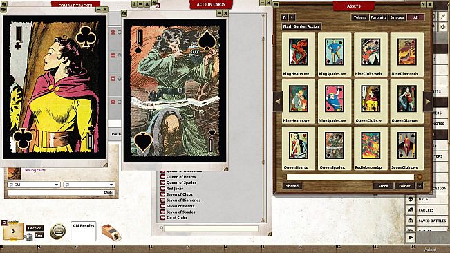 Fantasy Grounds - Flash Gordon Action Deck