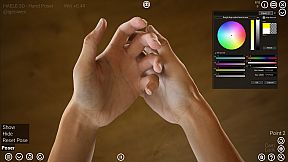 HAELE 3D - Hand Poses Pro - Drawing References