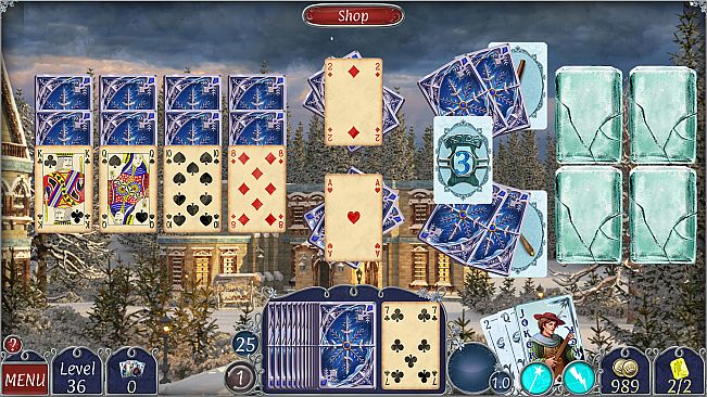 Jewel Match Solitaire Winterscapes 4 - Collector's Edition