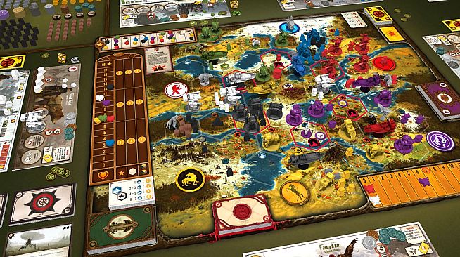 Tabletopia - Scythe: The Wind Gambit + Invaders from Afar