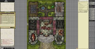 Fantasy Grounds - Pathfinder RPG - GameMastery Flip-Mat - Classic Pathfinder Lodge
