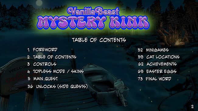 VanillaBeast: Mystery Kink - Official Strategy Guide