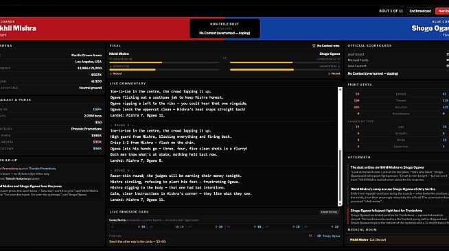 Boxing World Simulator