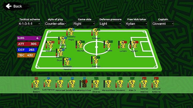 UltFoot: Football Manager