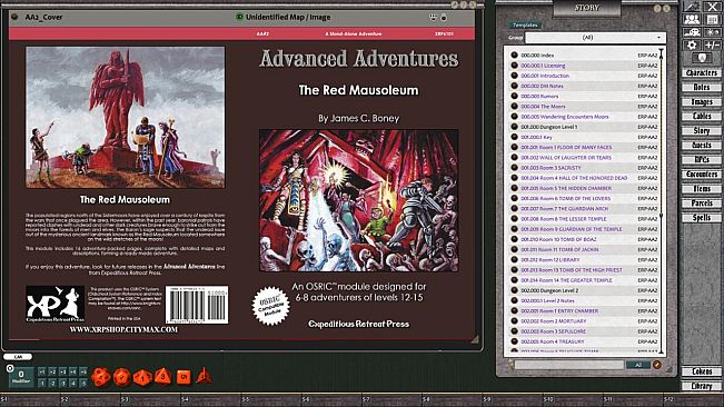 Fantasy Grounds - Advanced Adventures #2: The Red Mausoleum