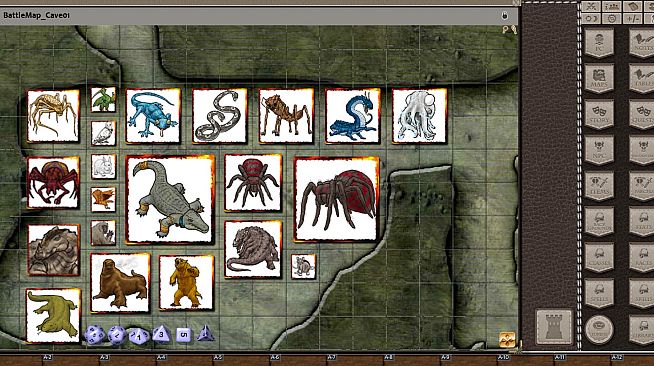 Fantasy Grounds - Gaming #6: Magical Beasts (Token Pack)