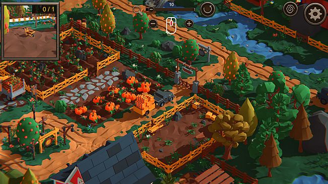 Hidden Farm Top-Down 3D