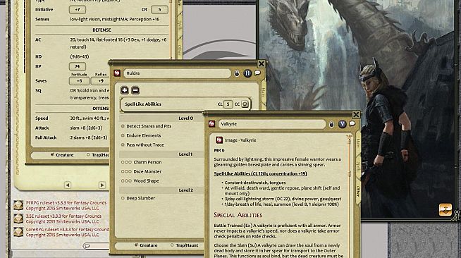 Fantasy Grounds - Mythic Monsters #33: Norse (PFRPG)