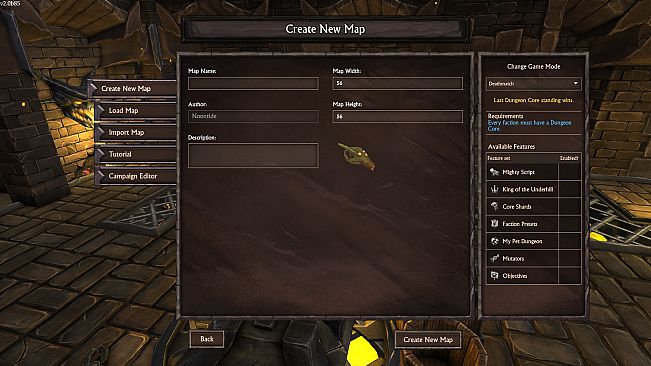 War for the Overworld - Map Editor