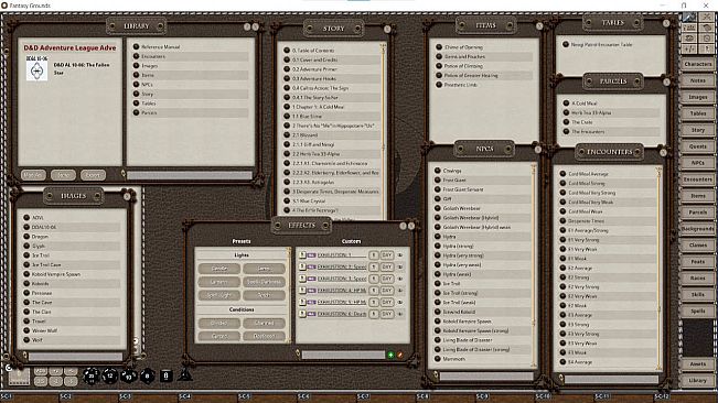 Fantasy Grounds - D&D Adventurers League 10-06 The Fallen Star