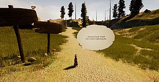 A Rabbit and the Mystic Fog