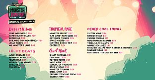 Monster Prom 3: Monster Roadtrip Soundtrack