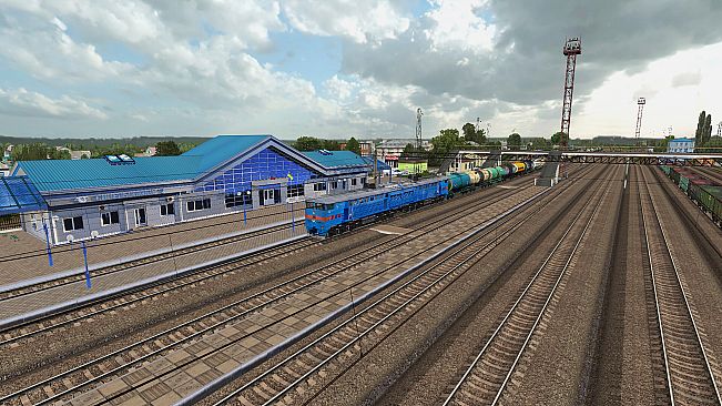 ZDSimulator - Dnipro-Lozova Route