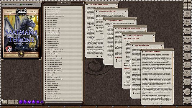 Fantasy Grounds - A22: Saatman’s Throne (5E)