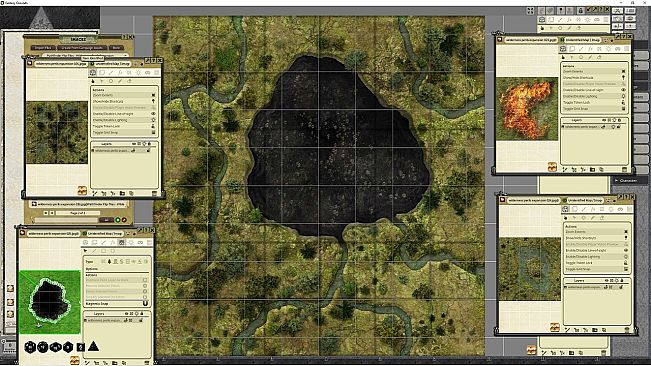 Fantasy Grounds - Pathfinder RPG - Flip-Tiles - Wilderness Perils Expansion
