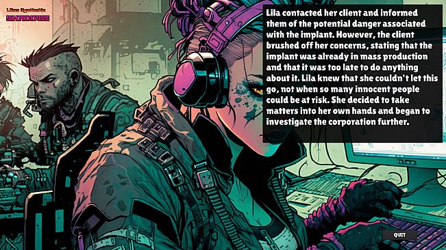 Lila's Synthetic Shadows