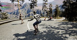 Longboard Skate Downhill Simulator