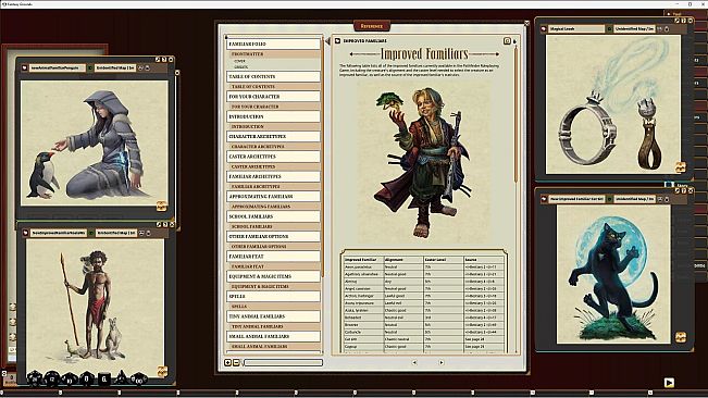 Fantasy Grounds - Pathfinder RPG - Pathfinder Companion: Familiar Folio