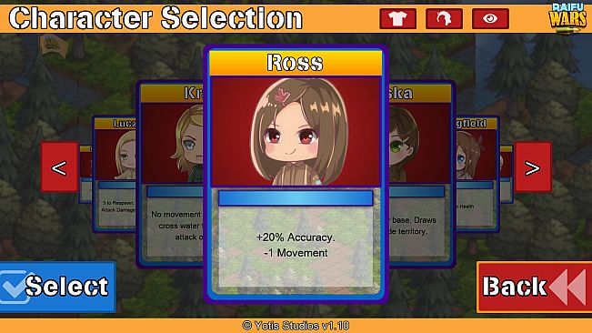 Raifu Wars - Ross Character