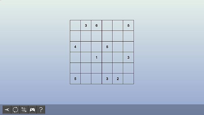 My Sudoku - Classic 6x6 Medium 3
