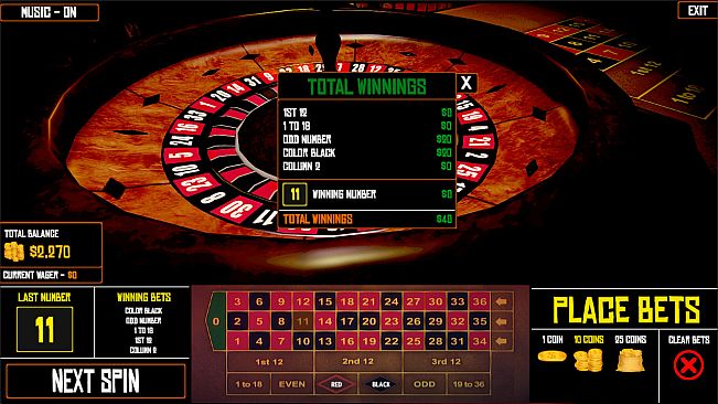 Roulette Simulator 2