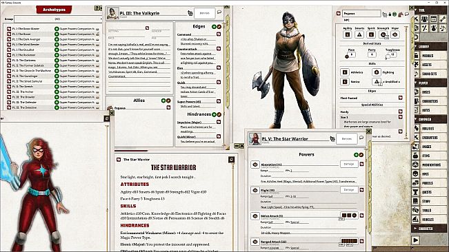 Fantasy Grounds - Supers Powers Archetypes