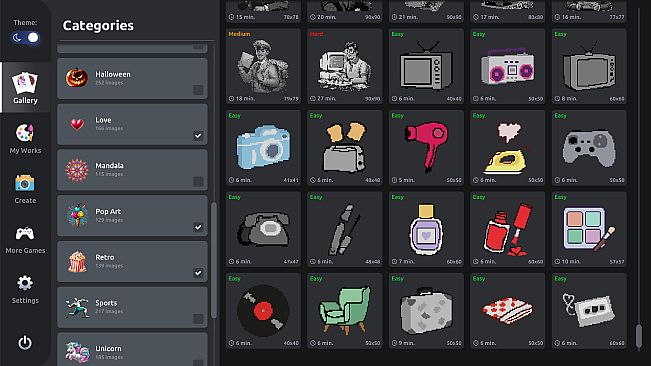 Pixel Art Coloring Book 2