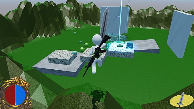 Third-Person Shooter and Platform Jumping and Level-based Adventure