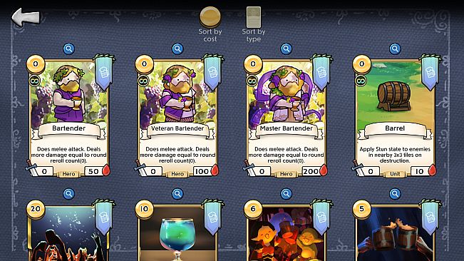 3 Minute Heroes - Dionysos (Bartender Skin)