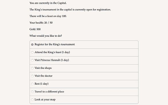 The Great Tournament